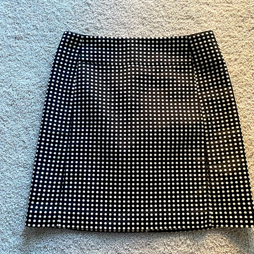 Black and white skirt